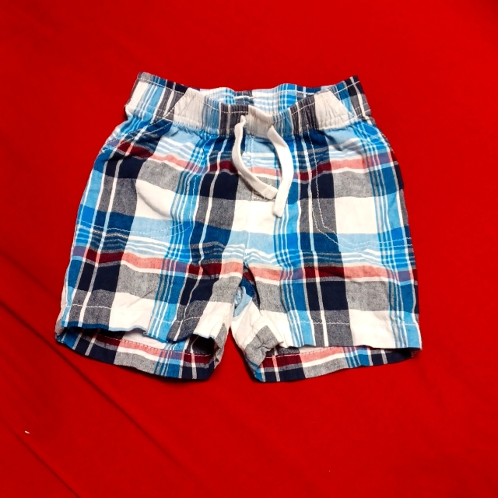 Plaid shorts